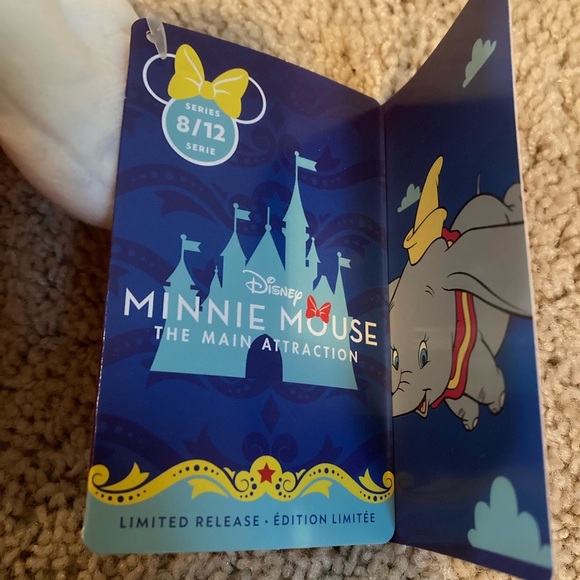 NWT Minnie Mouse main attraction dumbo plush doll limited edition - Picture 5 of 5